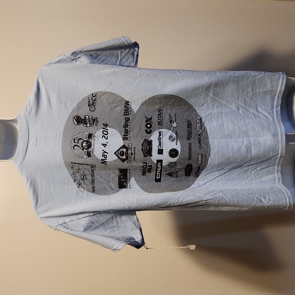 Dana Point cycling bicycle 8 blue L tshirt - Picture 2 of 2